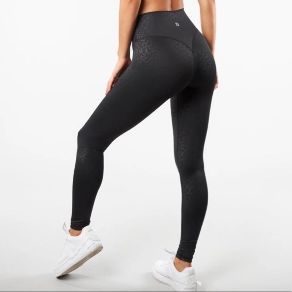 Buffbunny Rebel Leggings Black Leopard